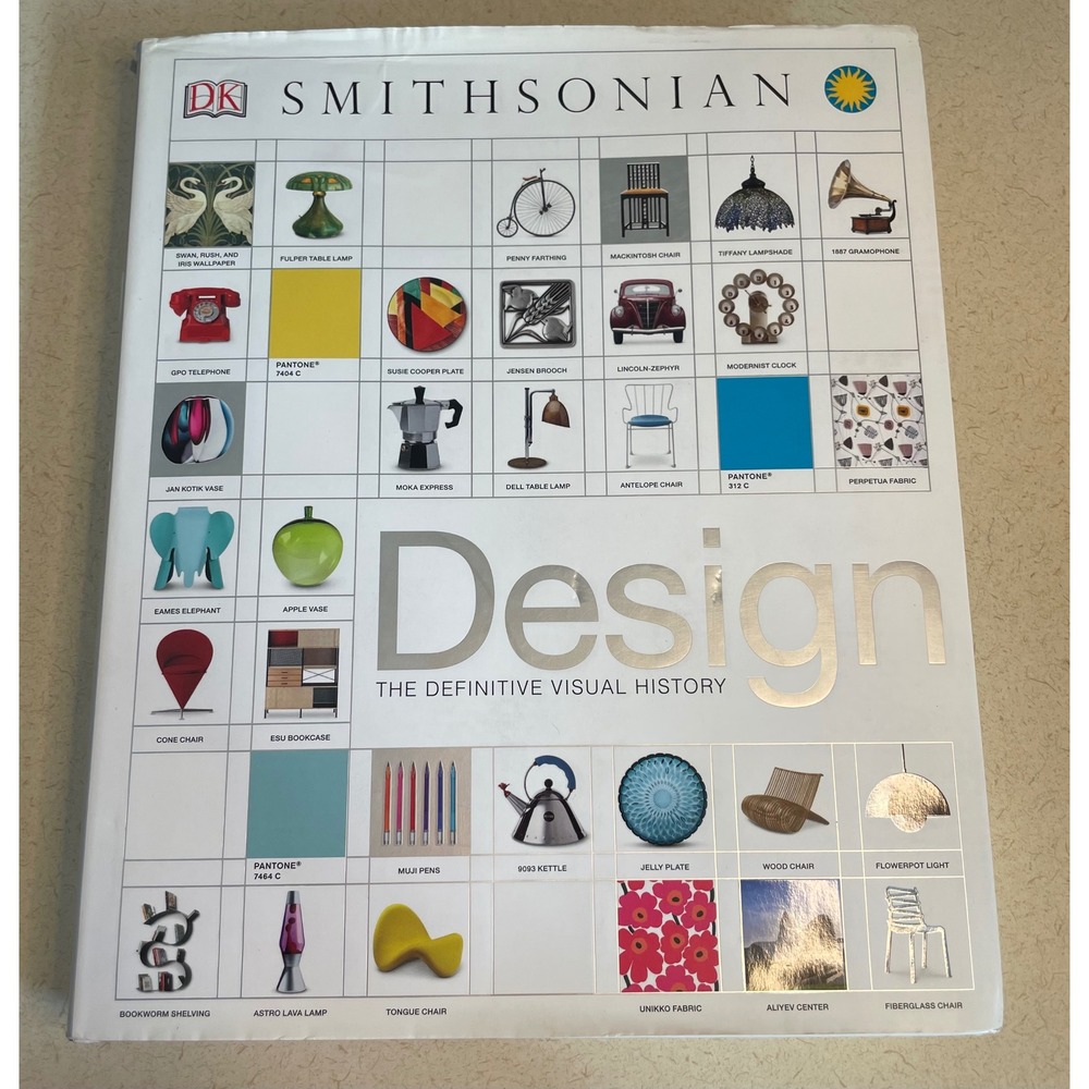 Design The Definitive Visual History DK Smithsonian Hardcover Book Art History
